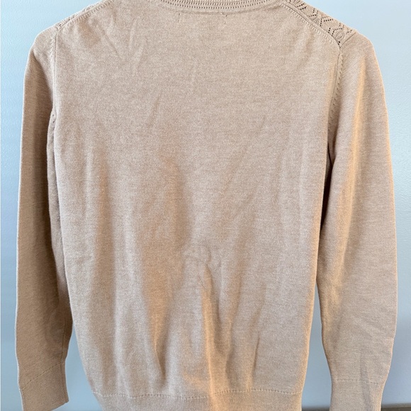 Banana Republic Beige Crewneck Sweater - Picture 2 of 7